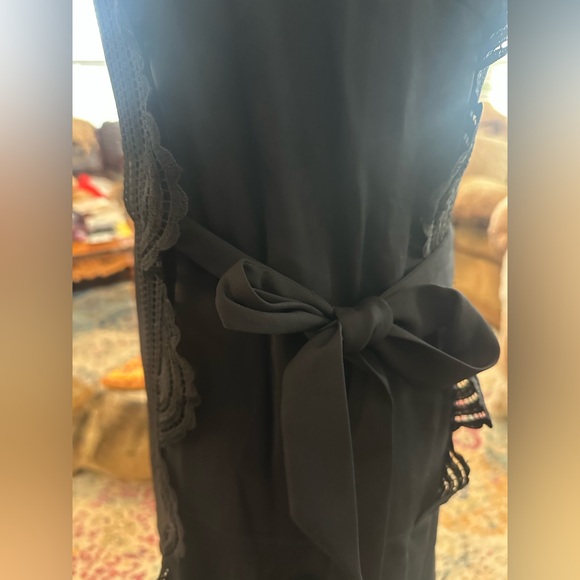 Lover Black Strapless Dress with Lace Accents. Size 2. Like 🆕 - Picture 6 of 13